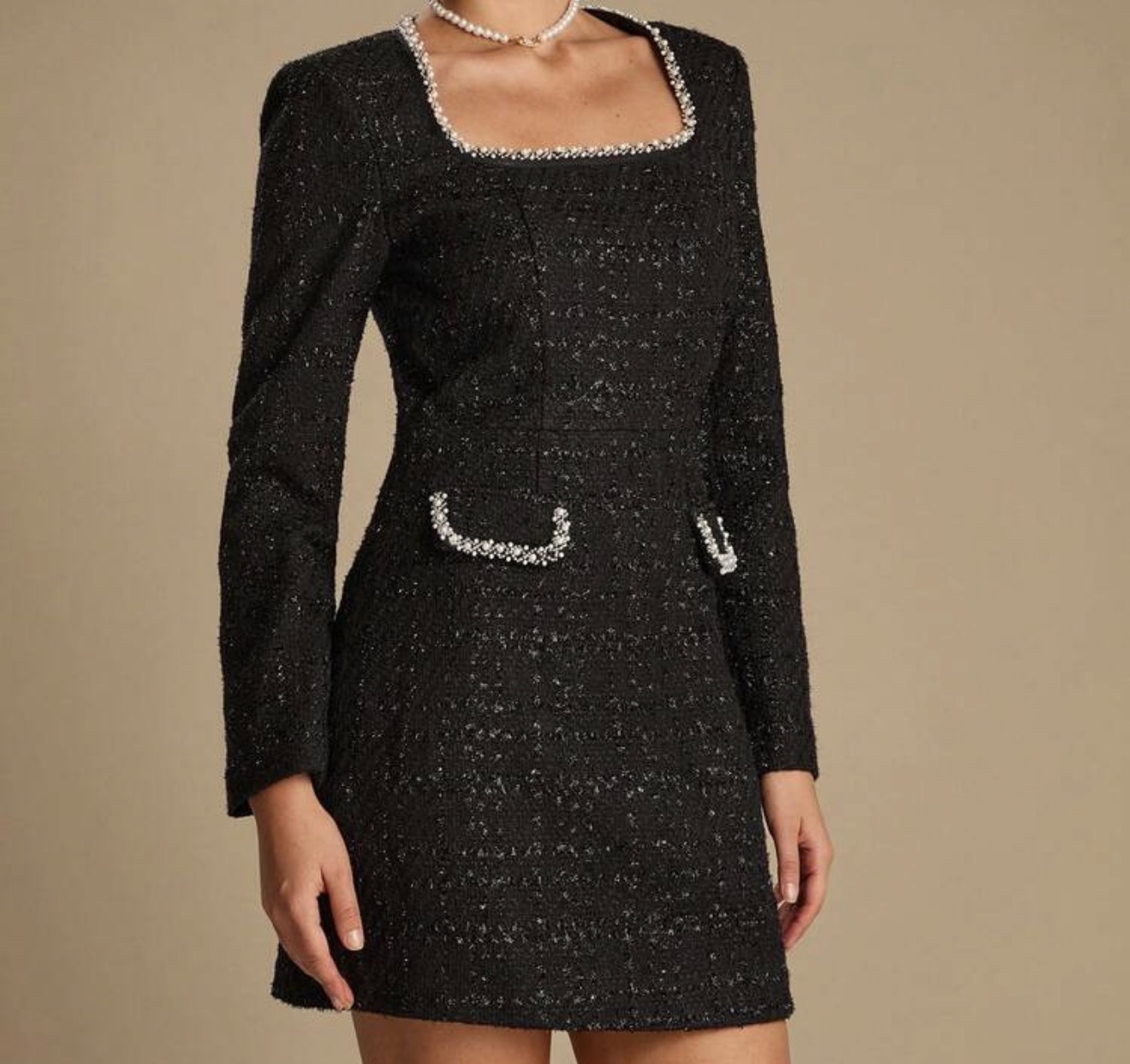 Tweed Autumn Dress