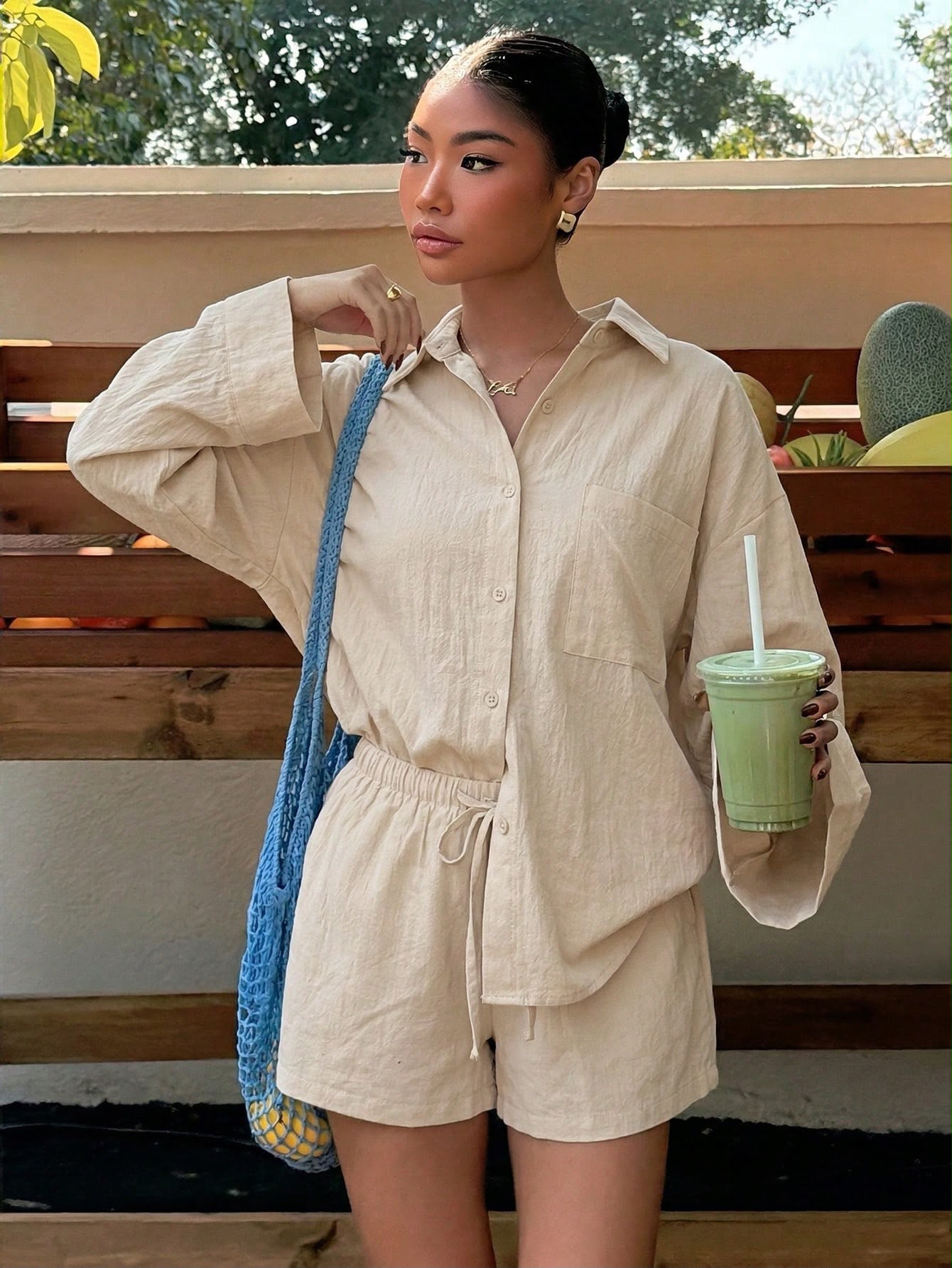 Casual Cotton linen set