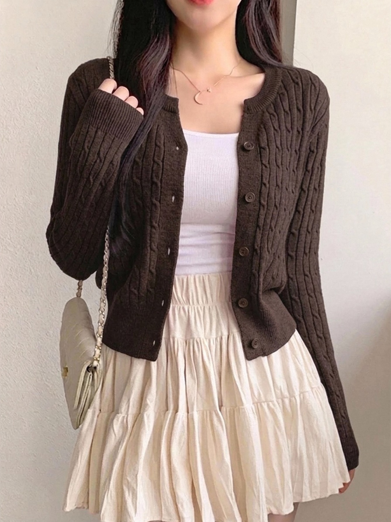 Brown Cardigan