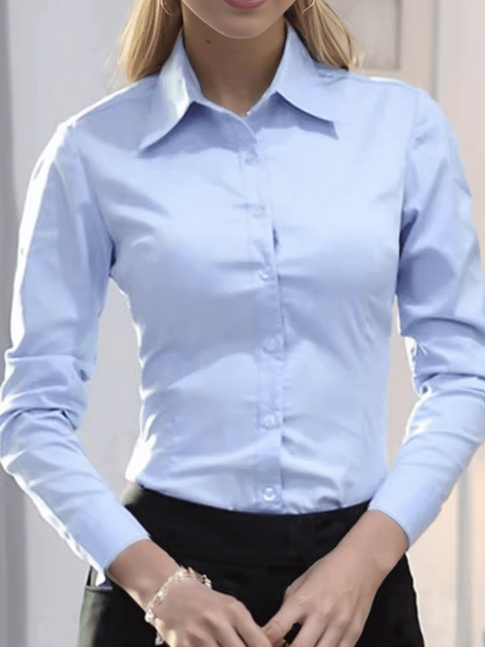 Blue blouse