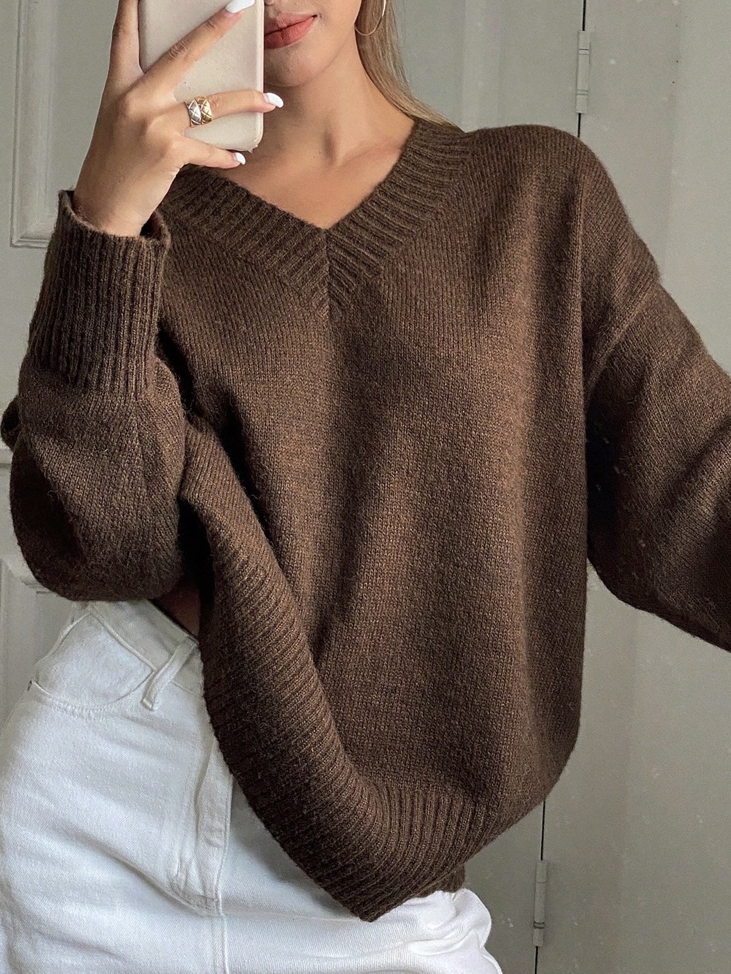 Vneck Sweater